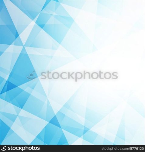 Abstract light blue geometric background. Vector illustration. Abstract light blue background. Vector