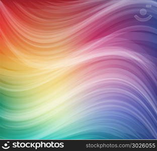 Abstract light, colors, hexagon background