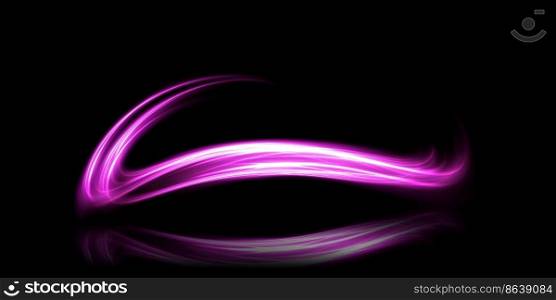 Abstract light lines of movement and speed in purple. Light everyday glowing effect. semicircular wave, light trail curve swirl, car headlights, incandescent optical fiber png. Abstract light lines of movement and speed in purple. Light everyday glowing effect. semicircular wave, light trail curve swirl, car headlights, incandescent optical fiber png.