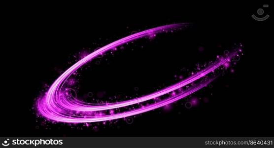 Abstract light lines of movement and speed with purple color sparkles. Light everyday glowing effect. semicircular wave, light trail curve swirl, car headlights, incandescent optical fiber png. Abstract light lines of movement and speed with purple color sparkles. Light everyday glowing effect. semicircular wave, light trail curve swirl, car headlights, incandescent optical fiber png.