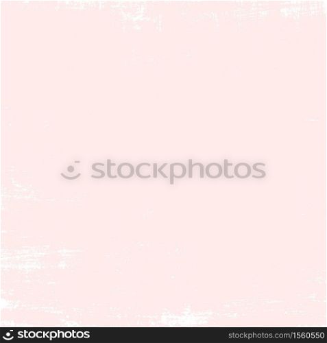 Abstract light pink background with white grunge and scratched texture