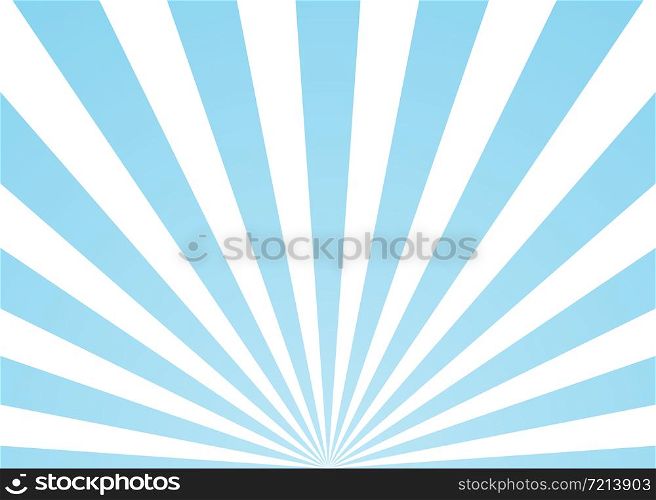 Abstract light rays blue background. Vector eps10