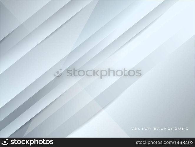 Abstract light silver diagonal background. Modern style. You can use for ad, poster, template, business presentation. Vector illustration