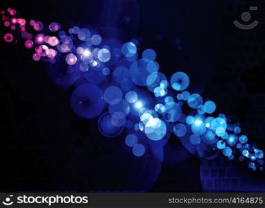abstract lights vector illustration