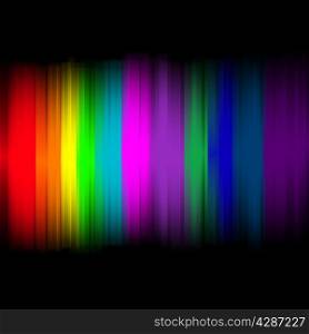 Abstract lights with colorful background, stock vector