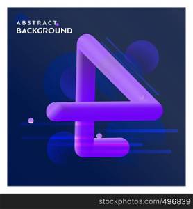 Abstract line background with blue background vector