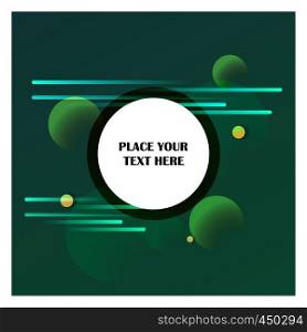 Abstract line background with green background vector