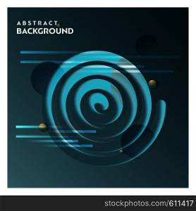 Abstract line background with grey background vector