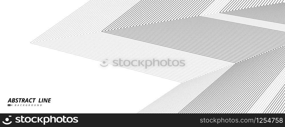 Abstract line geometric pattern of triangle patterns design decorative artwork background. Use for ad, poster, artwork, template design, print, template. illustration vector eps10