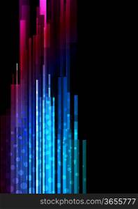 Abstract lined background. Colorful illustration