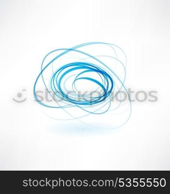 abstract lines icon