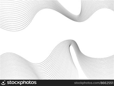 Abstract lines minimal flow template design of artwork style. Simply adjustment for cover background. Illustration
