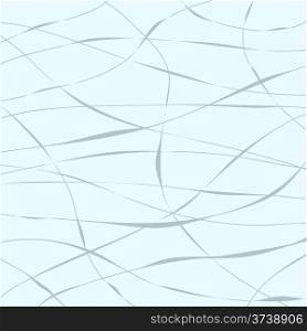 Abstract lines on blue background. Vector illustration