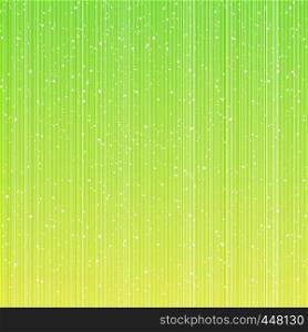 Abstract lines pattern and grunge brush texture on green nature gradient background. Vector illustration