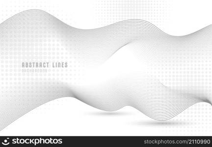 Abstract lines pattern artwork decorative style template. Overlapping for cover artowrk style background. Illustration vector