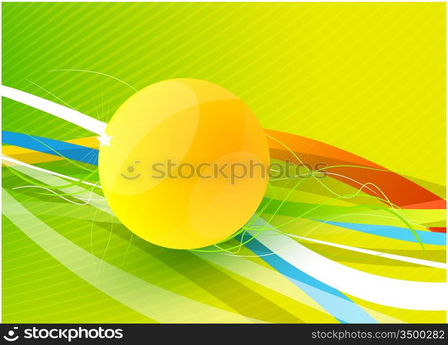 Abstract lines. Vector background