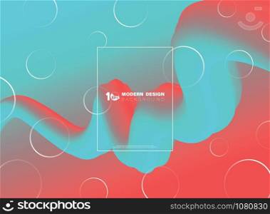 Abstract liquid color mesh template design. Decorate for poster, artwork, template design, ad. illustration vector eps10