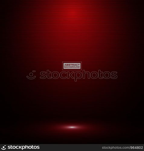 Abstract living coral color of the year 2019 in studio room mockup background. Decorating for technology design for show up product, ad, poster, artwork. illustration vector eps10