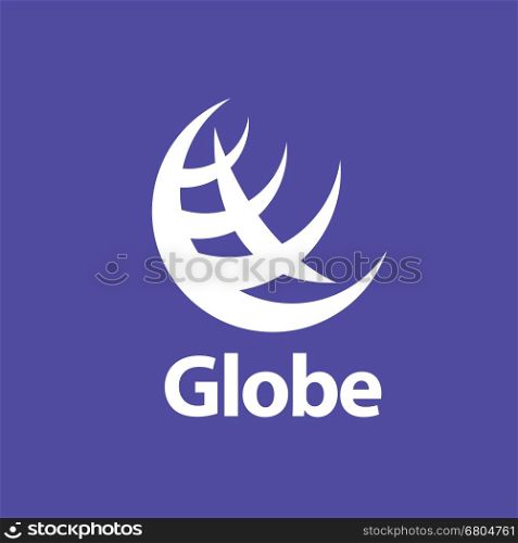 abstract logo Globe. pattern design abstract logo Globe. Vector illustration