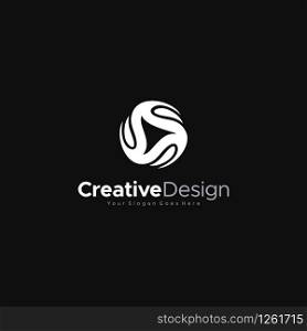 Abstract Logo Icon Logo Template Design Vector, Emblem, Design Concept, Creative Symbol, Icon