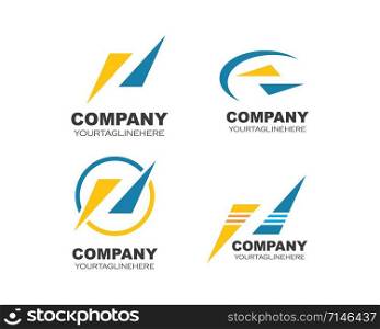abstract logo,icon of company vector illustration design