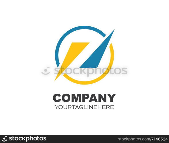 abstract logo,icon of company vector illustration design