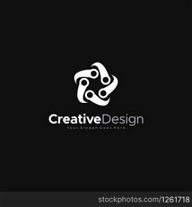 Abstract Logo Logo Template Design Vector, Emblem, Design Concept, Creative Symbol design vector element for identity, logotype or icon
