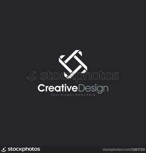 abstract Logo Template Design Vector, Emblem, Design Concept, Creative Symbol design vector element for identity, logotype or icon