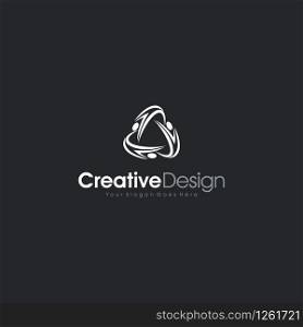 abstract Logo Template Design Vector, Emblem, Design Concept, Creative Symbol design vector element for identity, logotype