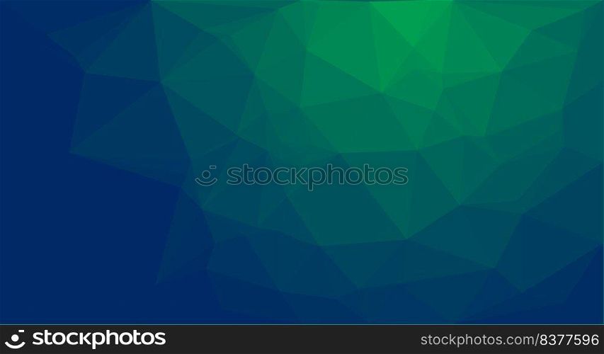 Abstract Low Polygon gradient background illustration. Low poly banner with triangle shapes. Triangles mosaic. Creative origami wallpaper