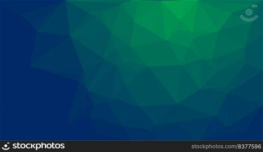 Abstract Low Polygon gradient background illustration. Low poly banner with triangle shapes. Triangles mosaic. Creative origami wallpaper