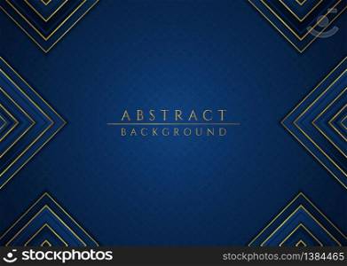 Abstract luxury background concept overlap layer shape luxury design line pattern. vector illustration.
