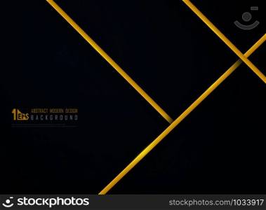 Abstract luxury golden line on gradient classic blue template background. Decorating for VIP template, tech, modern artwork, reward prize. illustration vector eps10