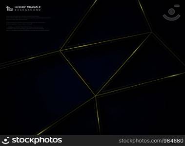 Abstract luxury pattern graphic design of gradient black background. You can use for artwork design, print, ad, poster, cover design. illustration vector eps10