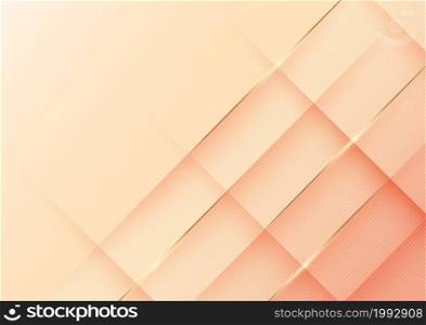 Abstract luxury shiny soft yellow background with lines golden glowing. Vector illustration