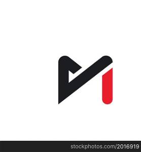 abstract M Letter icon Template Vector illustration design template
