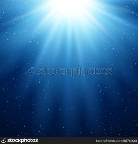 Abstract magic light background. Vector illustration Abstract magic light background. Blue color design with a burst