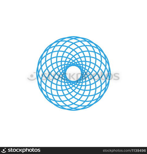 Abstract mandala icon graphic design template vector isolated. Abstract mandala icon graphic design template vector