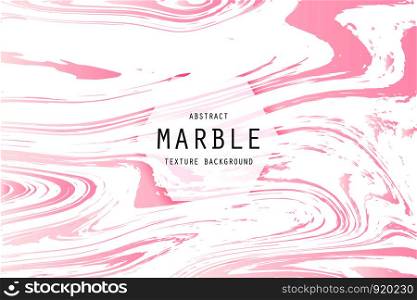 Abstract Marble Texture Background Pink , Vector Illustration