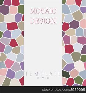 Abstract masaika. Template for the design of a cover, book, poster, banner. The idea of interior design, prints and decorations. Creative design layout