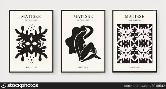 Abstract Matisse Art Set, Aesthetic Modern Art, Minimalist Art, Illustration, Vector, Poster, Postcard. A set of abstract fashion creative art. Abstract Matisse Art Set, Aesthetic Modern Art, Minimalist Art, Illustration, Vector, Poster, Postcard. A set of abstract fashion creative art.