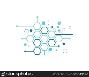 Abstract medical background. Abstract medical background substance and molecules design