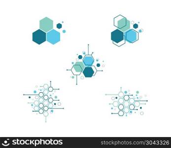 Abstract medical background. Abstract medical background substance and molecules design
