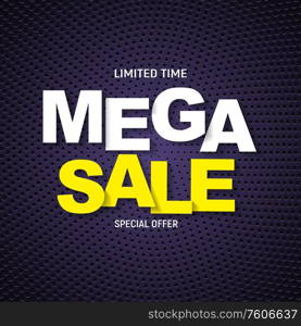 Abstract mega sale poster. Vector illustration EPS10. Abstract mega sale poster. Vector illustration