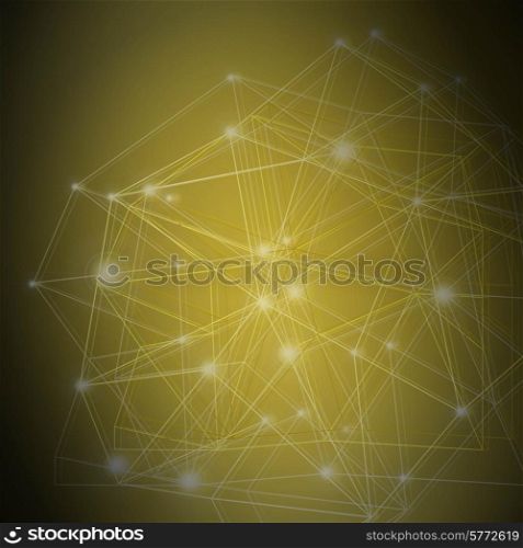 Abstract mesh background with