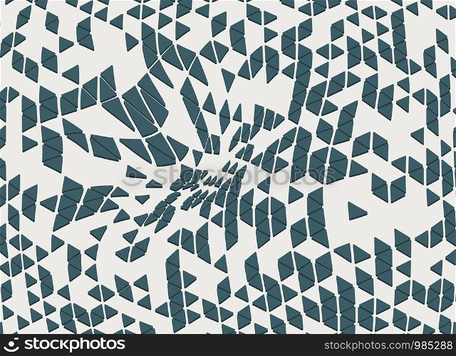 Abstract mesh triangles pattern decoration shape for poster, ad, design. You can use for print, art decoration, artwork. illustration vector eps10