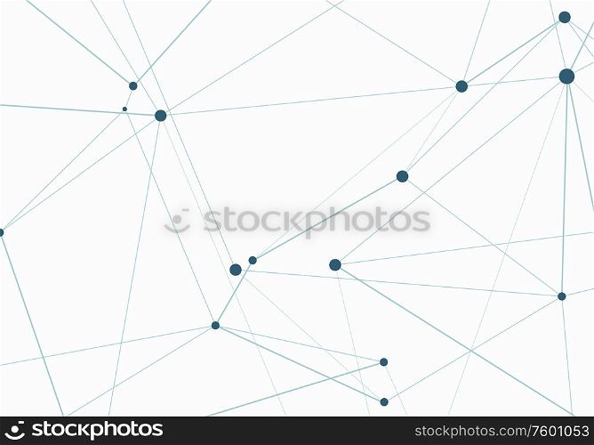 Abstract mess network design. Futuristic connected dots and lines molecular pattern. Vector background.. Abstract mess network design. Futuristic connected dots and lines molecular pattern. Vector background