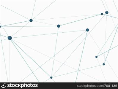 Abstract mess network design. Futuristic connected dots and lines molecular pattern. Vector background.. Abstract mess network design. Futuristic connected dots and lines molecular pattern. Vector background