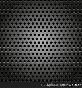 Abstract metal background design pattern with hexagon concept, vector illustration
