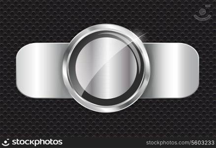 Abstract metal background vector illustration